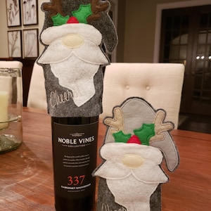 ITH Gnome Wine Bottle Cozy