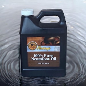 Fiebing&#39;s 100% Pure Neatsfoot Oil : Natural Leather Preservative (946ml/32oz or 236ml/8oz)