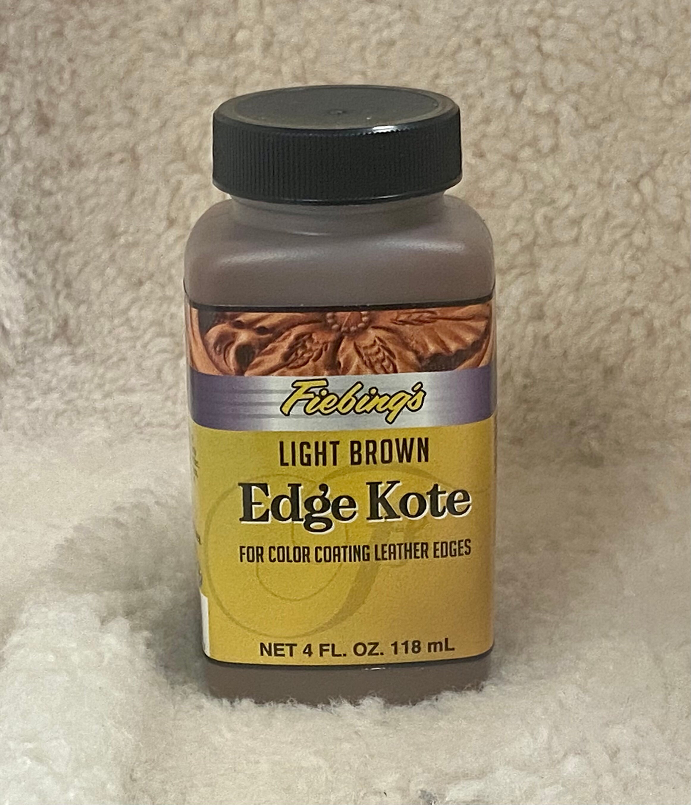 Fiebing's Edge Kote For Colour Coating Leather Edges Etsy