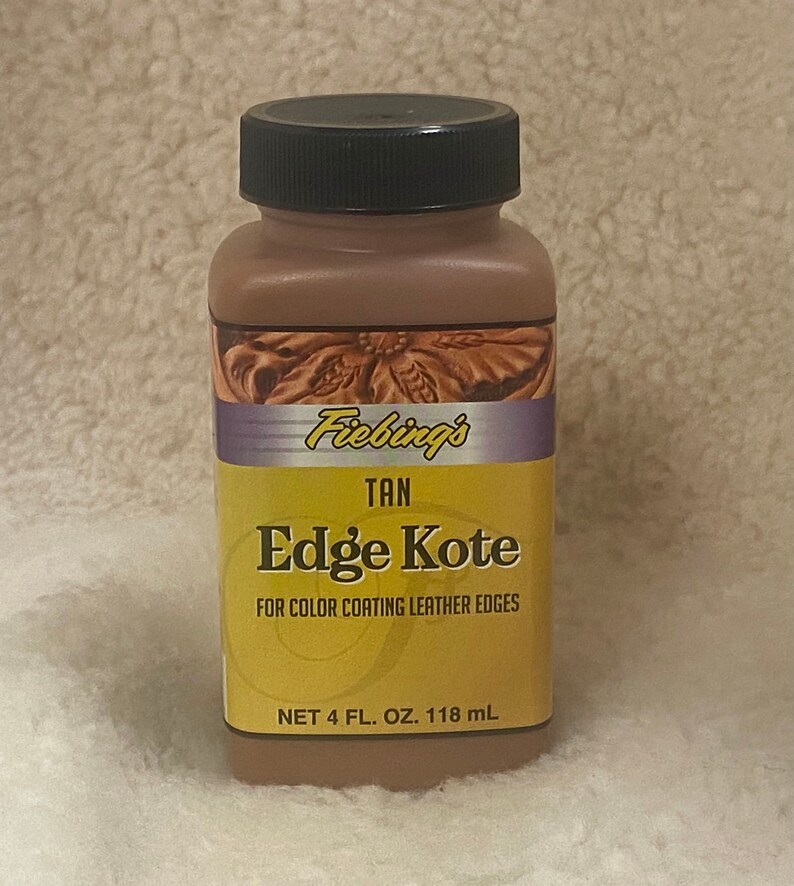 Fiebing's Edge Kote for Colour Coating Leather Edges Etsy UK