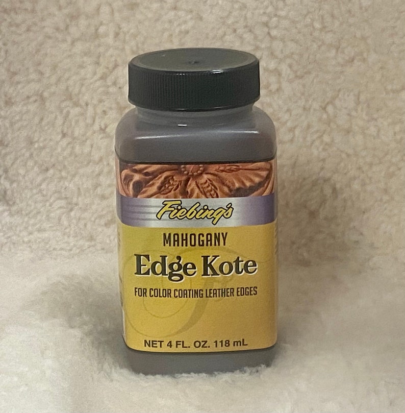 Fiebing's Edge Kote Brown 32 Fl Oz - Leather Edge Dye For Purses, Shoes, Wallets & More | Professional Finish - View #13