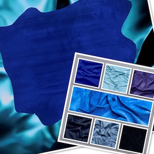 Pig Suede 6-6: Feather-Light 0.5-0.6mm, 105 x 95cm, 44 colours. Soft luxury for lining garments and bags. 14 sq ft of style awaits you.