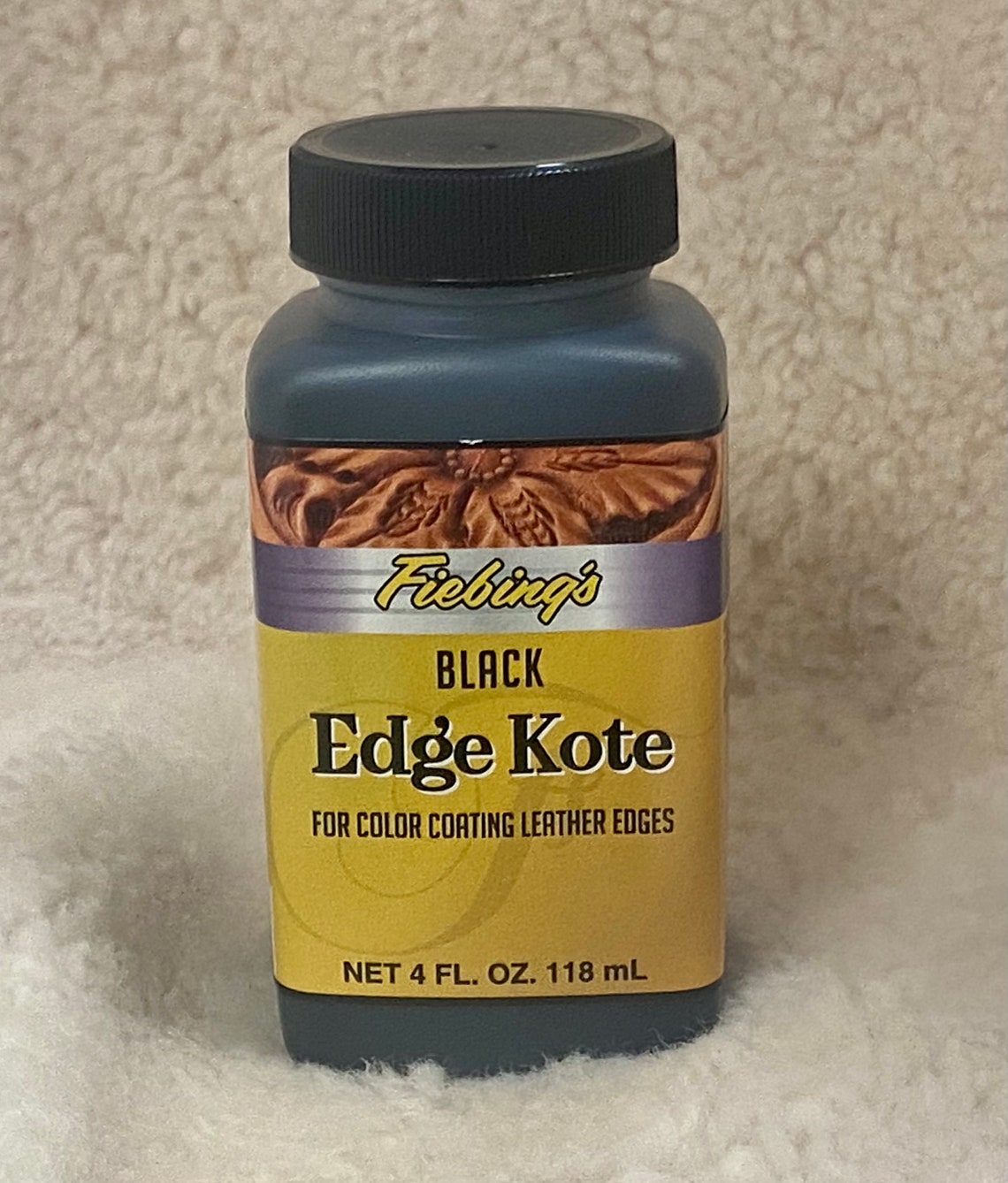 Fiebing's Edge Kote For Colour Coating Leather Edges Etsy