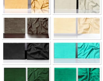 Goat Suede 1-3, Radiant Craftsmanship: 5 sqft, 0.5/0.6mm, 60x50cm. 23 colours for delicate creations with intense colour depth.