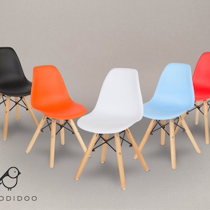 Little Chair for child MORE COLORS Wooden furniture Present for child wooden chair plastic chair