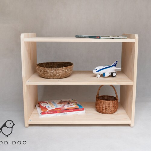 Montessori Toy Narrow Shelf for Toddlers Montessori Etsy UK