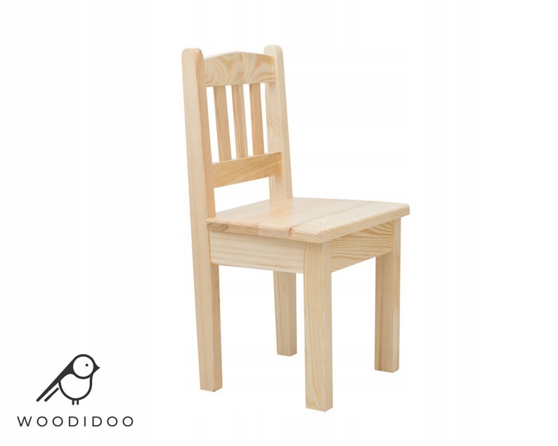 4x Wooden chairs for toddler, chair for children zdjęcie 2