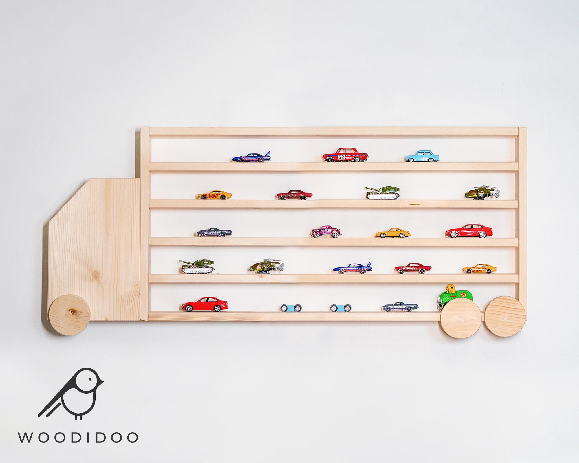 Auto-Display-Rack Spielzeug-Buch-Organizer-Regal für Puppensammlerstücke