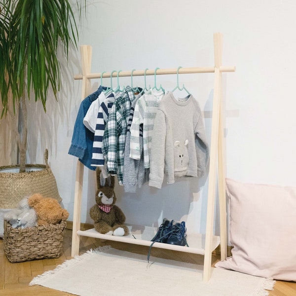 Nursery Clothing Rack Etsy