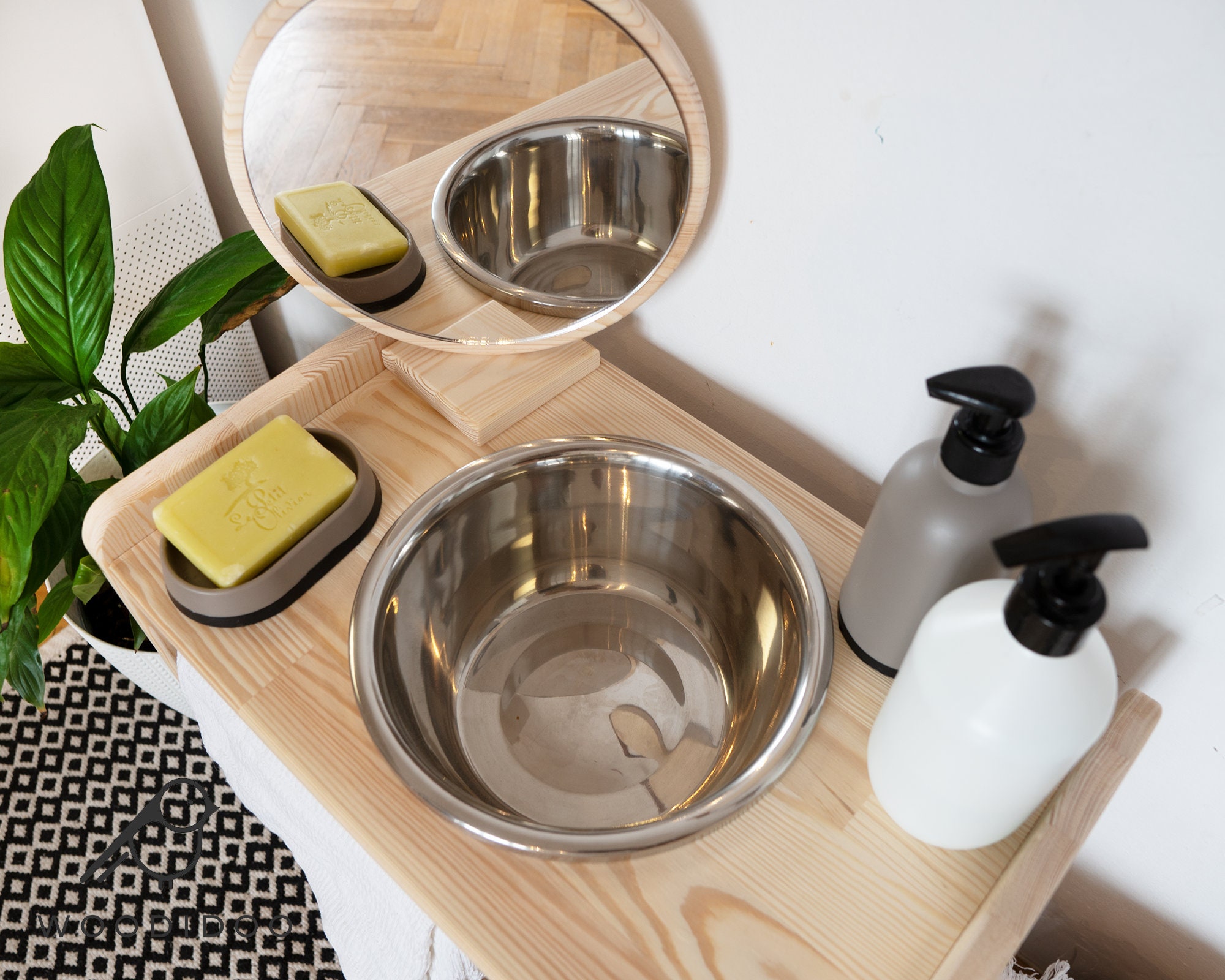 Gäste Wc Waschbecken Mit Unterschrank SimpleyPro K Produktbild-Vorschau 2