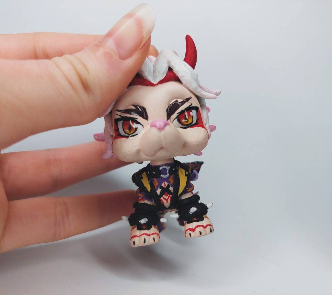 Lps Littlest Pet Shop OOAK Custom Genshin Impact Arataki Itto Etsy