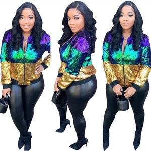 mens mardi gras bomber jacket