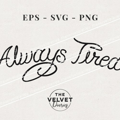 Always Tired Post Malone Tattoo Inspired Drawing Vector Svg Etsy