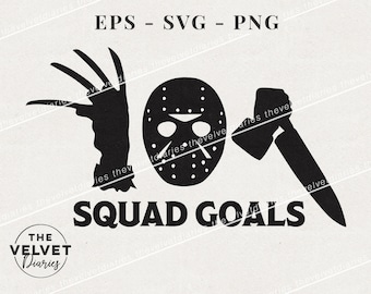 Horror Movie Squad Goals - Etsy