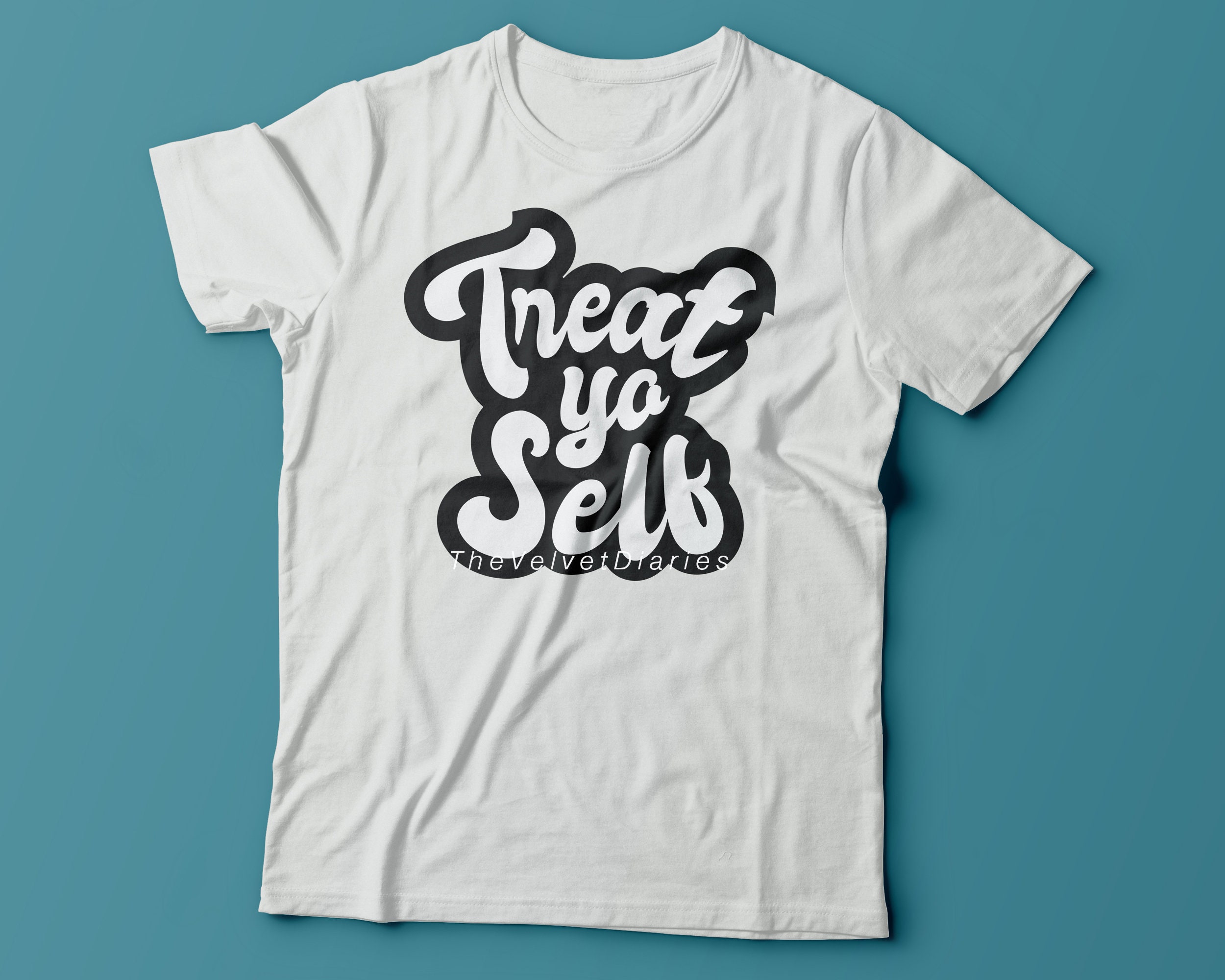 Treat Yo Self Graphic Download Parks and Rec Vector Svg Eps - Etsy