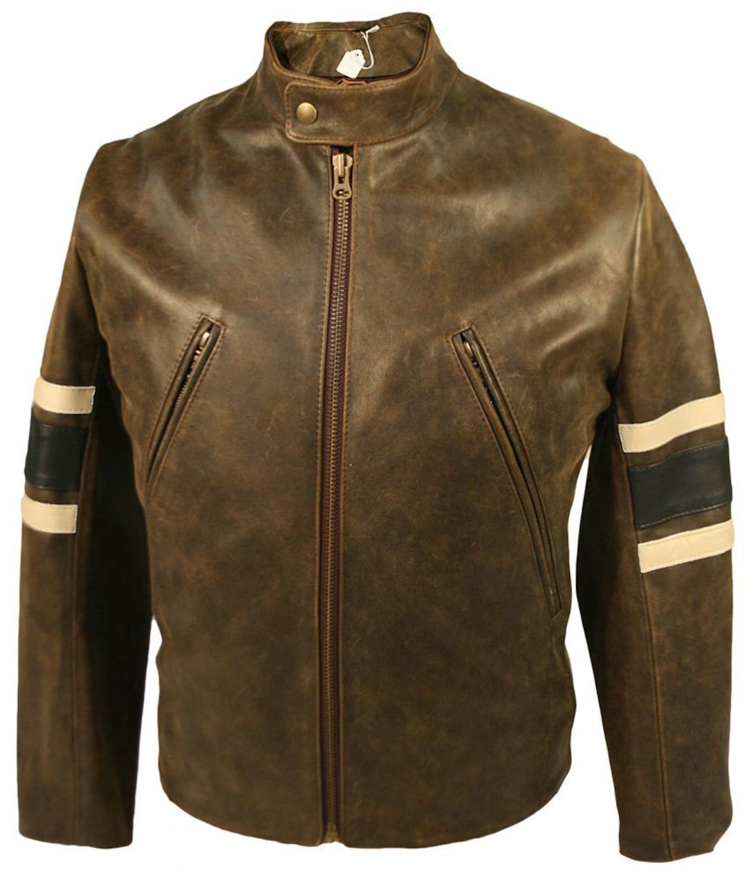 X-men 3 'wolverine' Style Leather Jacket as Worn by Hugh