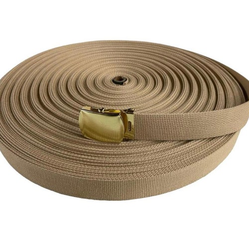 Indy Style bing Belt Cut to Size Sand standard Colour Etsy