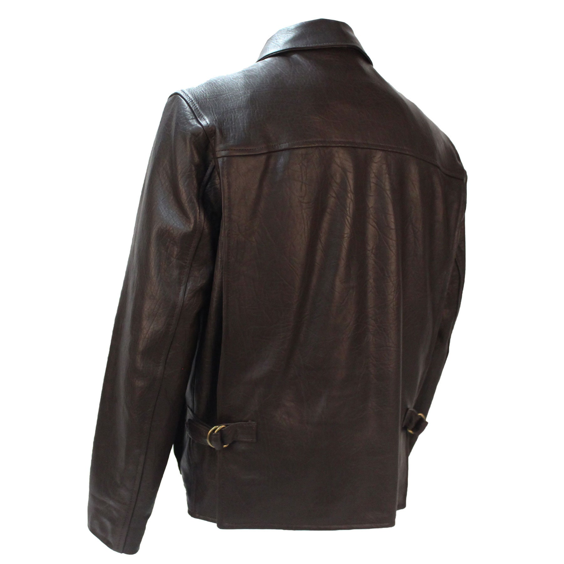 Raiders of the Lost Ark Leather Jacket in Washed Lambskin | Etsy
