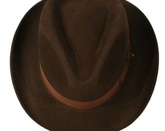 Cappello Fedora In Lana Stropicciabile Personalizzato: Stile Indiana Jones Anni '40 - Italia - Foto 5