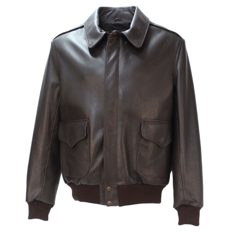 1930s Men’s Coat and Jacket Styles Memphis Belle A2 Flight Jacket AT vintagedancer.com