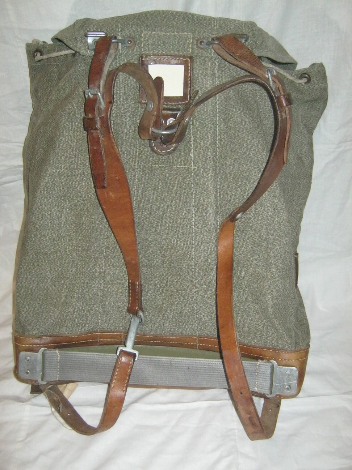1964 Vintage Swiss Army Backpack Citybag Salt and Pepper Swiss Etsy