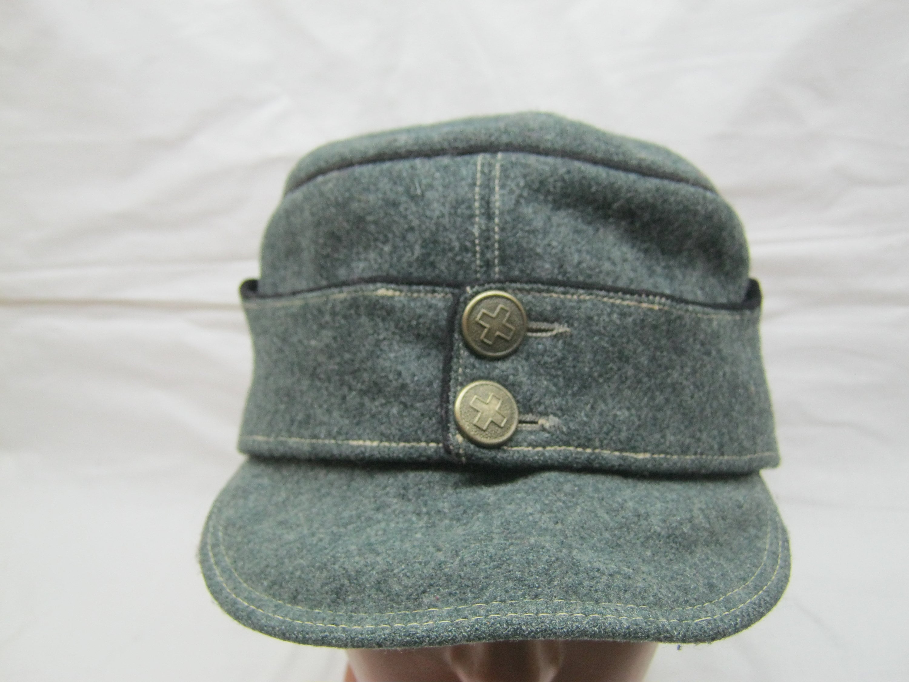 Vintage Cap of the Swiss Army 40s. Hat Transformer. Size 53 Etsy