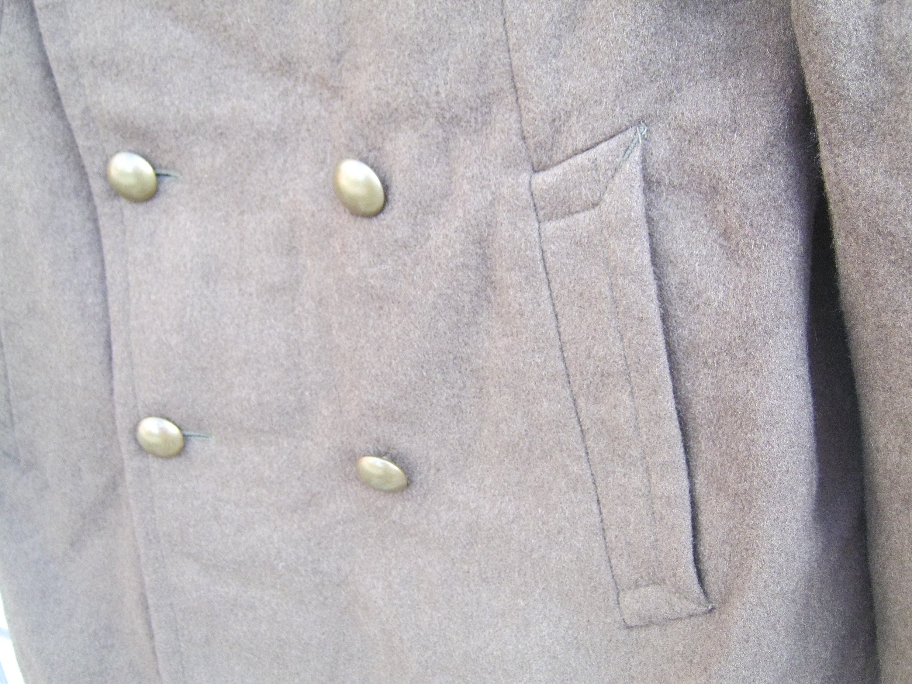 Vintage French Army Coat From the Sixties. Military Retro Etsy