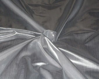 silver Lurex Lame Fabric lightweight 1.50m/60” wide