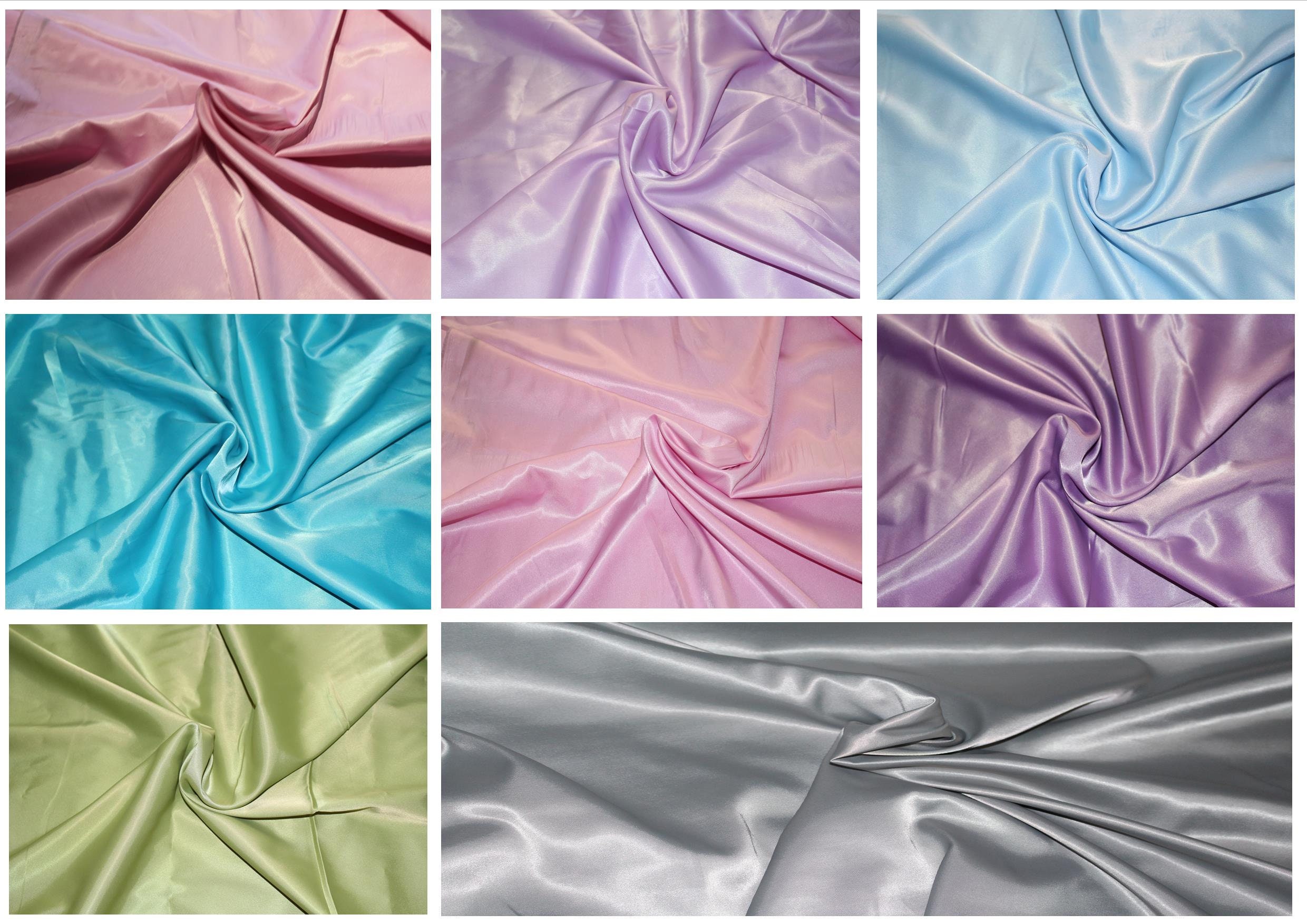 Dull Satin Crepe Fabric One Way Stretch for Prom Bridal Etsy UK