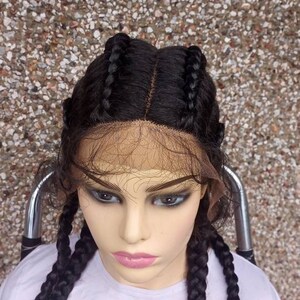 Cornrow Perücke/ 4 Holländische geflochtene Perücken