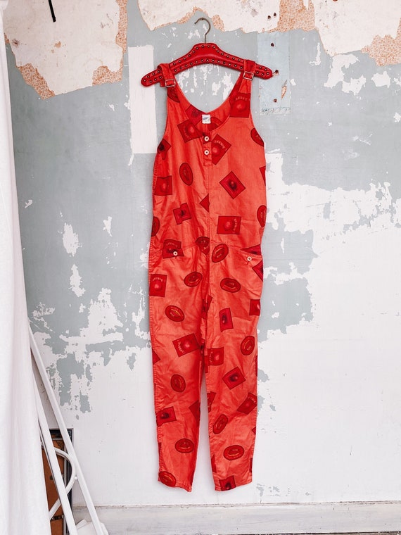 PRINTED COTTON JUMPSUIT