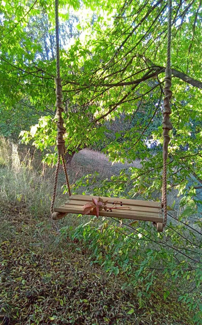 Holzschaukel mit Juteseil / Baumschaukel / Familienschaukel / Etsy