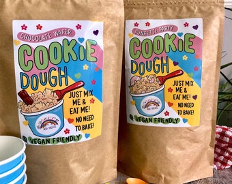 SPECIAL OFFER - 2 packs of our Raw Cookie Dough*Vegan*Plant Based*Vegetarian*Halal*Raw Cookie Dough*Edible Cookie Dough*