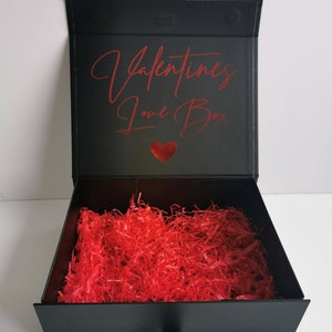 Personalised Valentines Love Box/ Gift Box/ Valentines Gift Box/ Happy Valentines Day