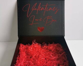 Personalised Valentines Love Box/ Gift Box/ Valentines Gift Box/ Happy Valentines Day