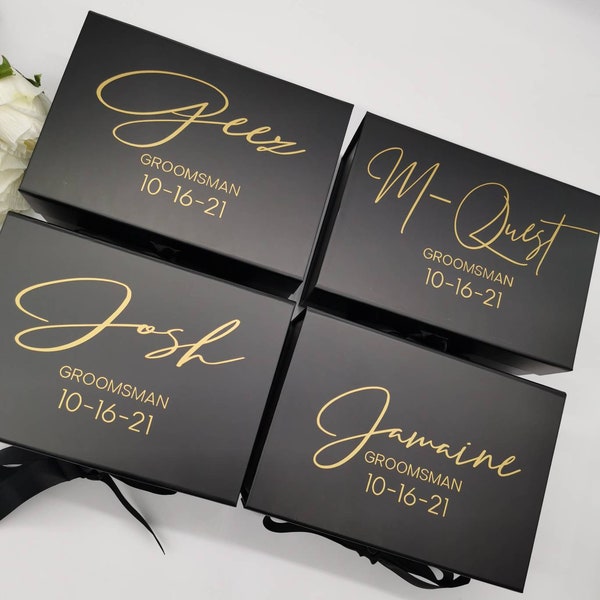 Coffret témoin, coffret cadeau garçon d'honneur, serez-vous mon témoin ? Cadeau garçon d'honneur, meilleur homme, boîte pour propositions meilleur homme, boîte meilleur homme