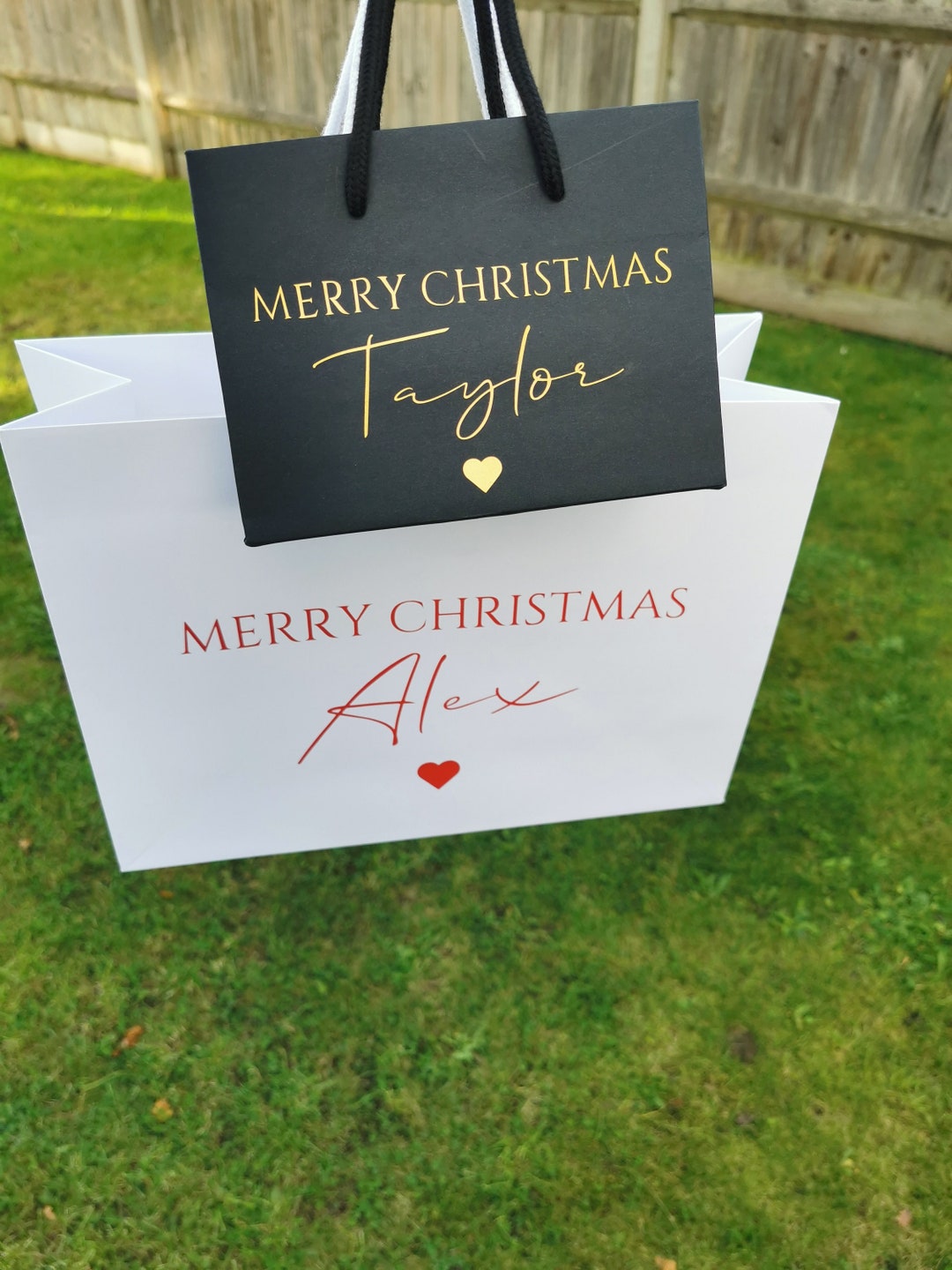 Personalised Christmas Gift Bag, Christmas Gift, Xmas Gift Bag, Luxury