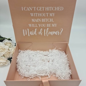 Will you be my Maid of Honour?, Maid of Honour Proposal Box, Maid of Honour Box, Maid of Honour Gift Box, Bridesmaid Proposal Box, Gift Box