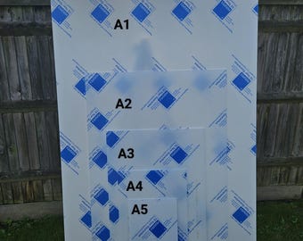 Blank Acrylic Sign - For All Occasions - Baby Shower Sign - Wedding Sign - Birthday Sign - Party Sign