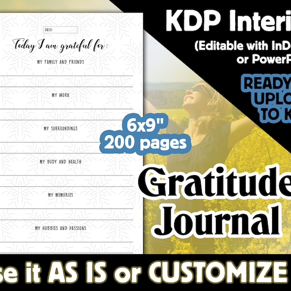 Kdp Indesign Template Etsy