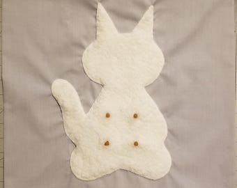 Catsifier™ Cat Pacifier Pillow Cover: Faux Fur Kitten Comfort Toy