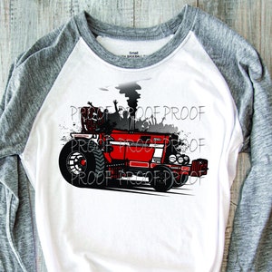 International Racing Tractor, Case, 1066, Turbo High quality Files PNG Digital Download, for sublimation