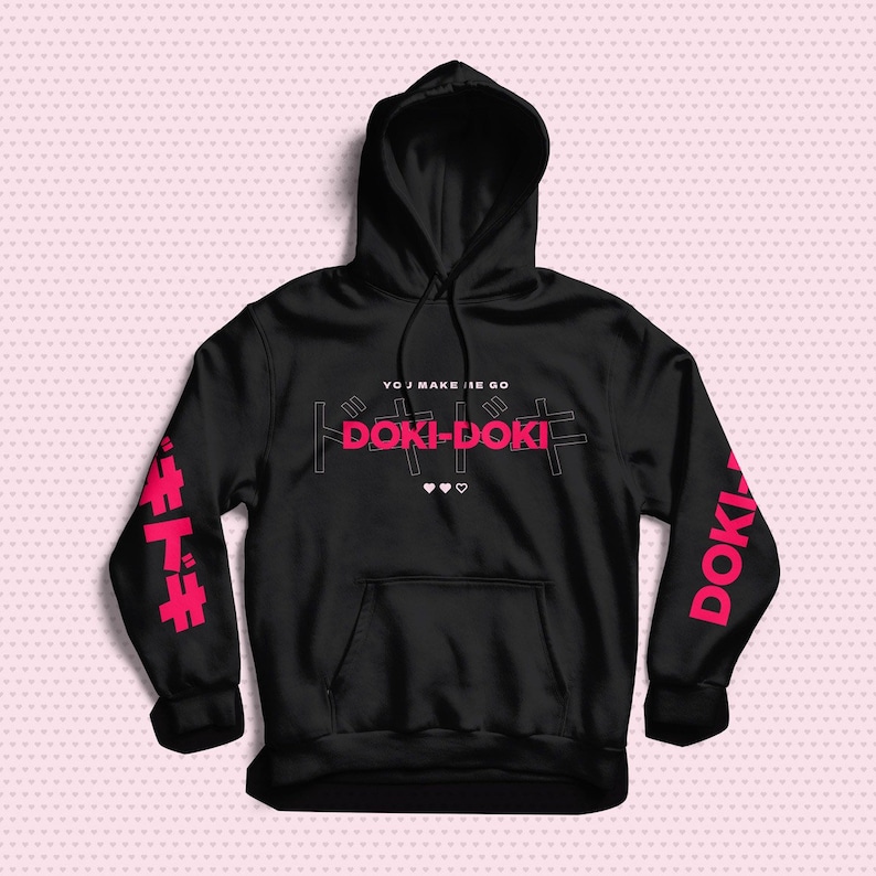 PREORDER DOKI DOKI ドキドキ Hoodie image 2