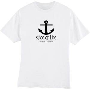 Slice of Life Anchor Miami Florida T-Shirt