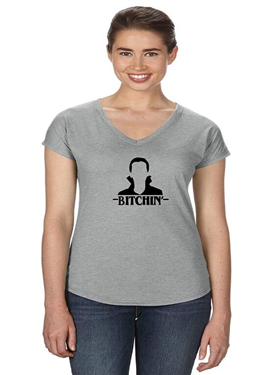 Bitchin Woman's V Neck T-shirt - Etsy