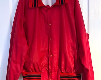 Action Jackets USA Vintage 1970 Bomber Mantel Jacke Windjacke Large VGC!