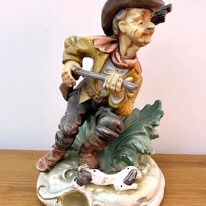 Capodimonte Man With Dog - Etsy