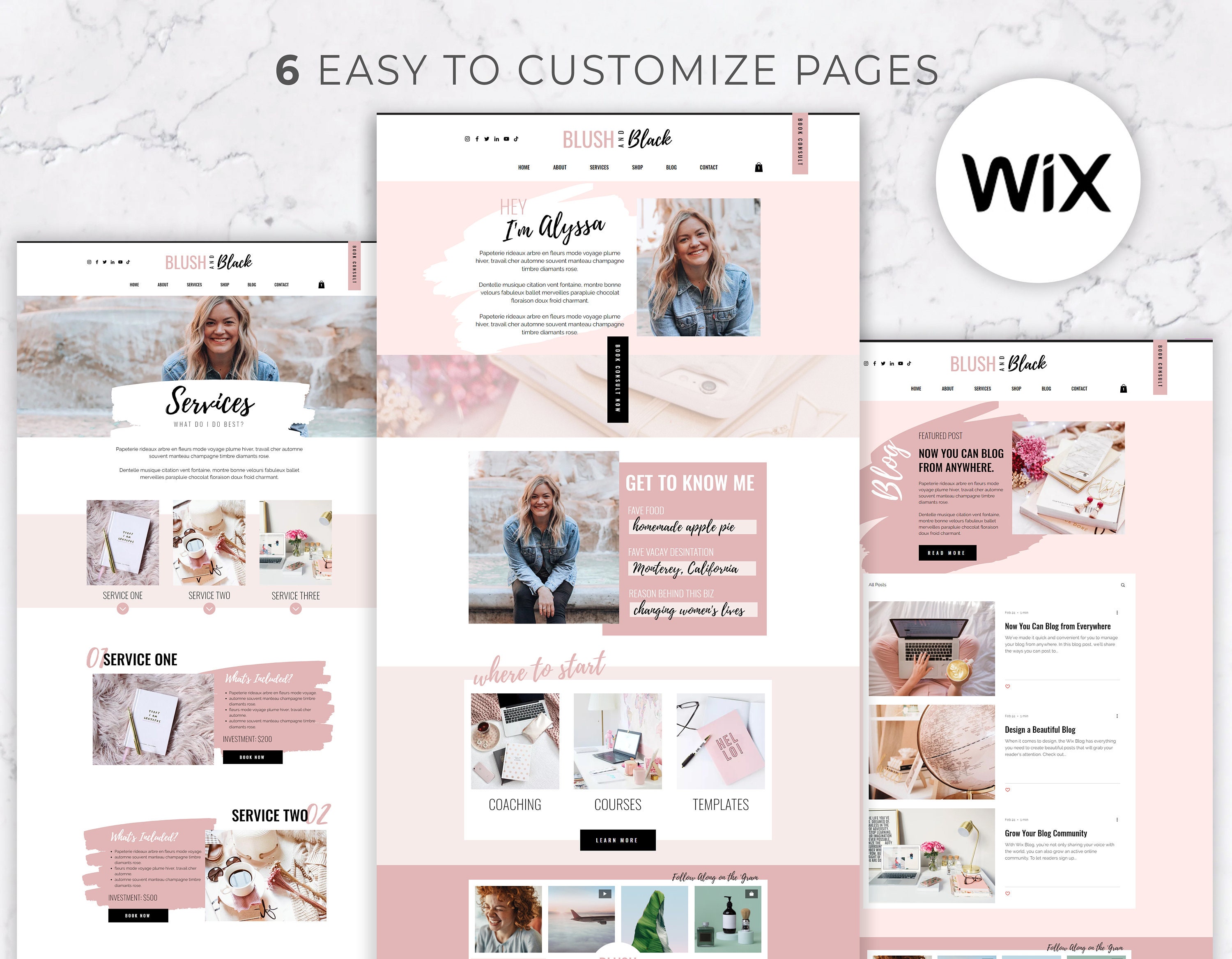 Pin on Wix Website Templates