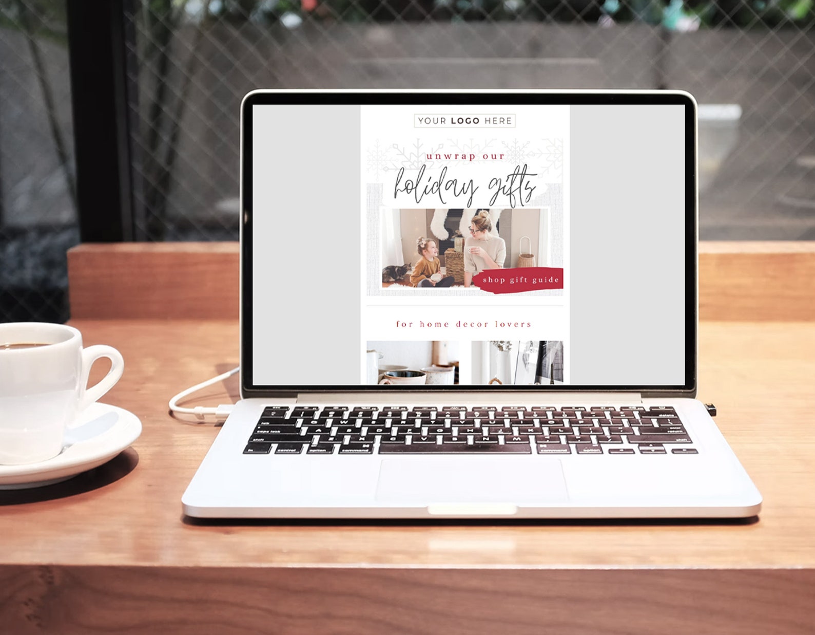 Christmas Email Canva Template for Mailchimp Mailchimp Email, Holiday