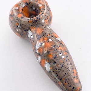 Ceramic Pipe - #RS01-120 Unique Multi Layered Color